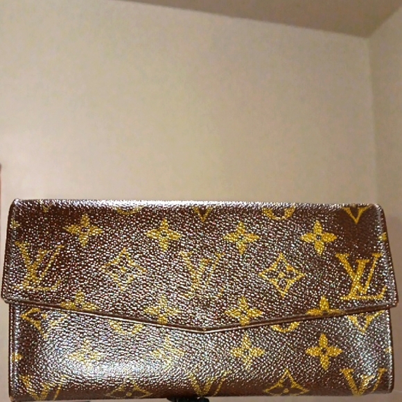Louis Vuitton Vestiaire Collection Vtg Wallet Long Women's Brn EUC - Picture 1 of 10